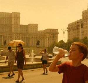 Cities are getting hotter, Bucharest competes with Athens in temperatures